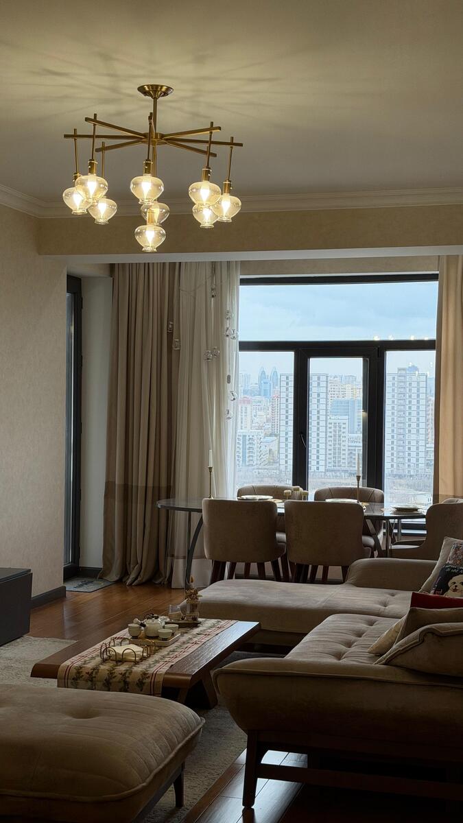 İcarəyə verilir 3 otaqlı yeni tikili 128 m² — Mənzil, Bakı (8)
