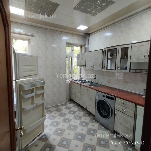 Kirayə 4 otaqlı Bina evi menzil (Köhnə tikili), 120 m², Nəsimi rayonu — Mənzil, Bakı (8)