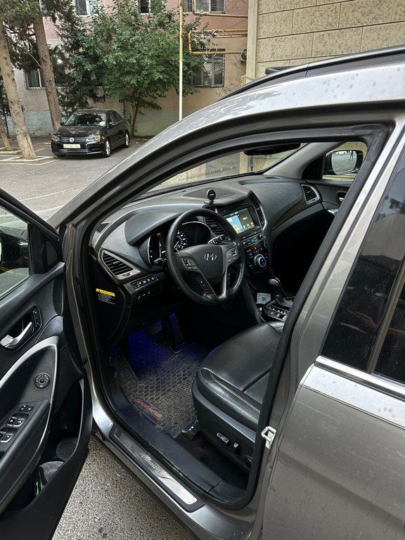 Hyundai Santa Fe, 2.0 L, 2017 il, 160 934 km — Avtomobillər, Bakı (5)