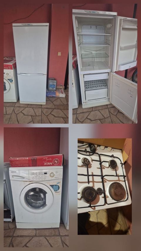 Soyuducu 200azn paltaryuyan 150azn. qaz peci 40azn ubvan ramani — Digah