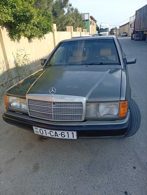 Mercedes 190, 2.0 L, 1993 il, 111 000 km 01-CA-611 — Avtomobillər, Bakı