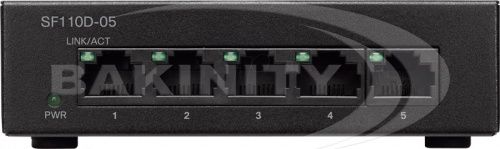 Kommutator {Small Business} Cisco SF110D-05-EU — Kommutatorlar və marşrutlayıcılar, Bakı
