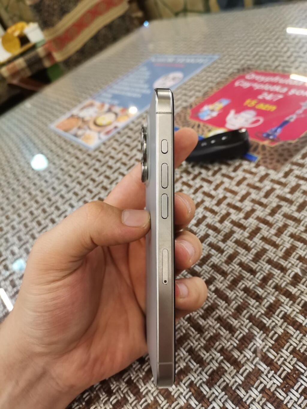IPhone 15 Pro, 128 GB, Natural Titanium, Face ID — Apple iPhone, Bakı (6)