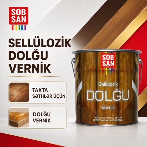 Sobsan sellülozik dolğu vernik — Bakı