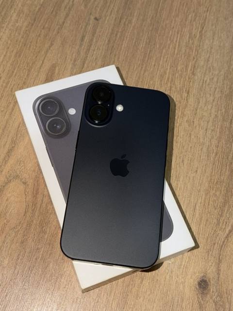 IPhone 16, 256 GB, Qara, Face ID — Digah