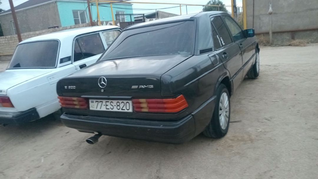 Mercedes 190, 1993 il 77-ES-820 — Avtomobillər, Bakı (3)