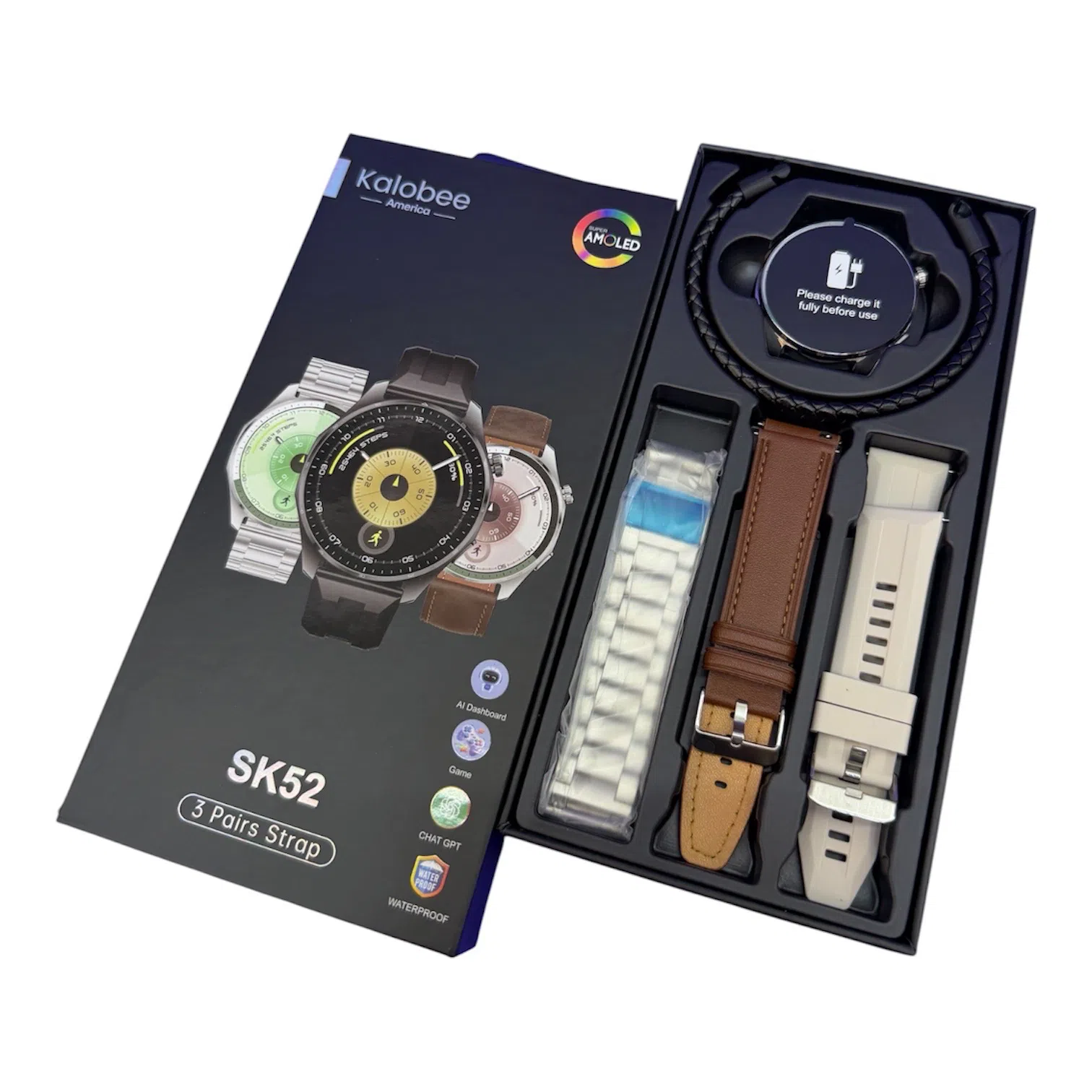 Smart saat Kalobee SK52 Qara — 65 ₼ · Bakı · Ağıllı saatlar Smart saat Kalobee SK52 Qara — Bakı