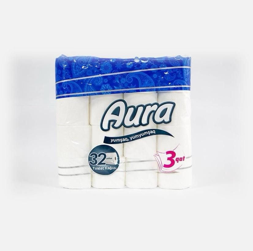 Salfetka tualet aura 32ƏDƏDLİ — Mallar, Bakı