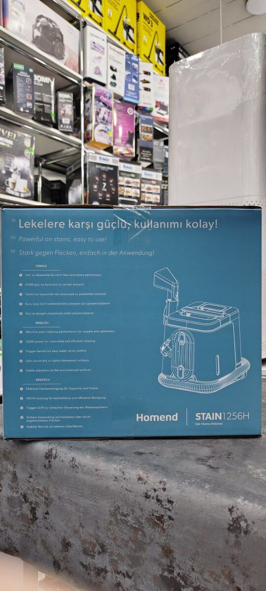 Homend / Xalça və divan yuma ləkə çıxarıcı cihaz — Ev texnikası, Bakı (10)