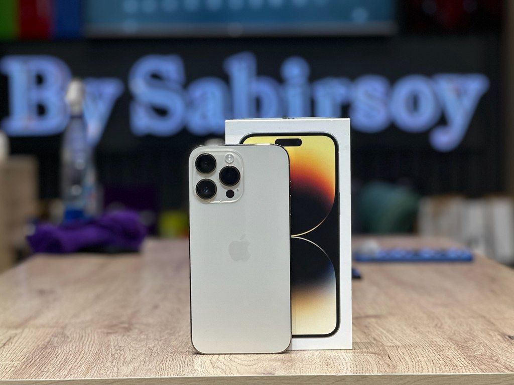 Apple iPhone 14 Pro Max Gold 256GB/6GB — Smartfonlar, Bakı