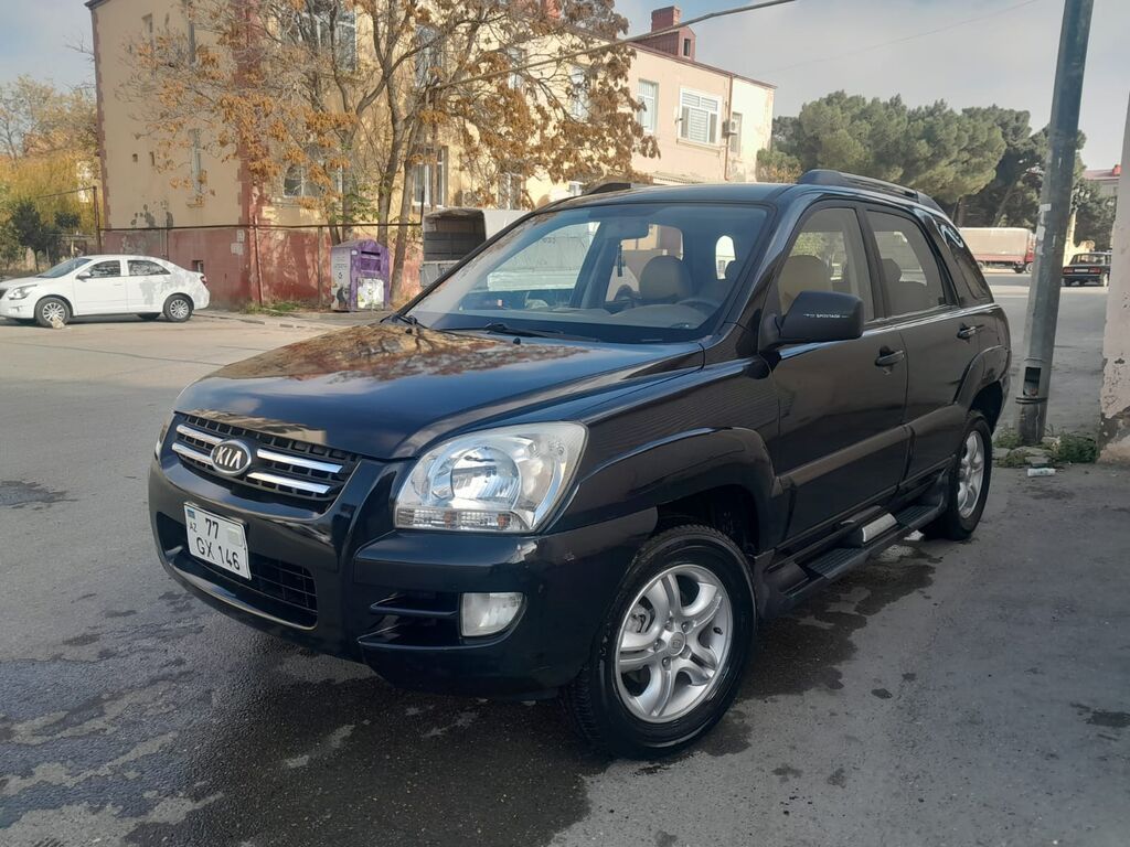 Kia Sportage – qara rəngli, şəhər və yolsuzluq üçün əlverişli kompakt 77-GX-146 — Avtomobillər, Bakı (3)