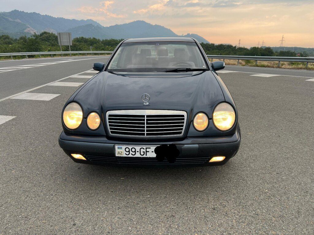 Mercedes E 200, 2.0 L, 1999 il, 399 000 km — Avtomobillər, Lənkəran (2)