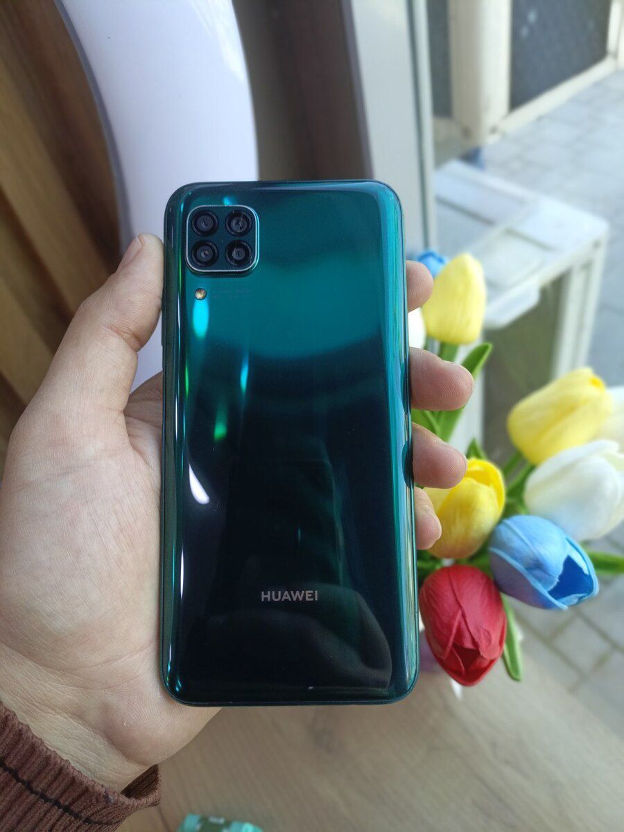 Huawei P40 Lite Emerald Green 128GB/6GB — Smartfonlar, Bakı (2)