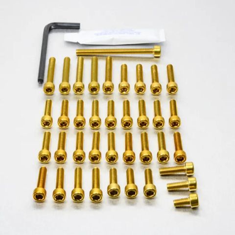 Bərkitmə dəsti mototexnika üçün Pro-Bolt EKA420G, alüminium, qızılı — Bakı