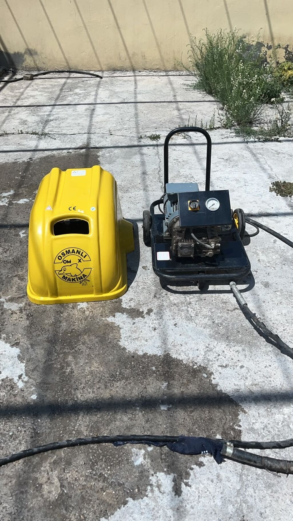 Osmanlı Makina Omax TX150 – peşəkar yüksək təzyiqli yuyucu aparat — Avtoyuma üçün, Şəmkir (2)