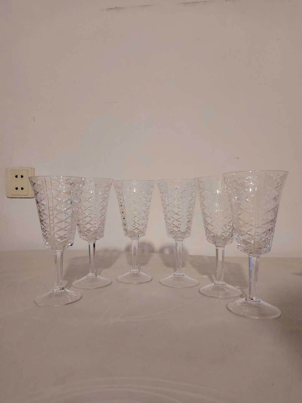 Qədəhlər, Şüşə, 6 ədədli dəst, 200 ml — Süfrə qabı, Bakı (3)