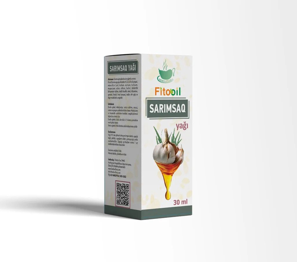 Sarımsaq yağı Fitooil, 30 ml — Mallar, Bakı