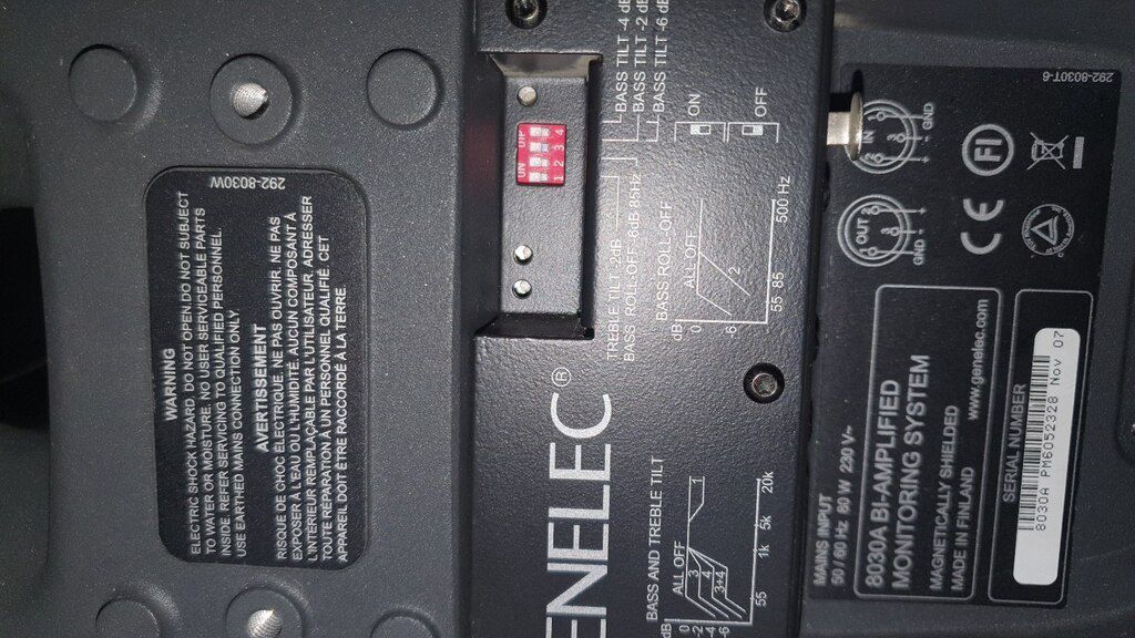 Genelec 8030A — Musiqiə alətləri, Ucar (5)