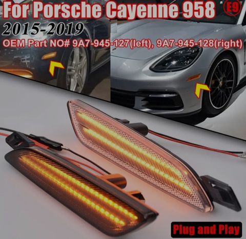 Porsche Cayenne 2014-2019 buferdəki (qabaq panel dönmə işıqları — Bakı