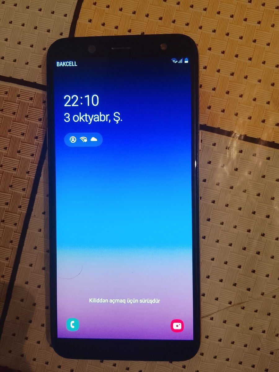 Samsung Galaxy A6 (2018) Gold 64GB/4GB — Smartfonlar, Bakı (2)