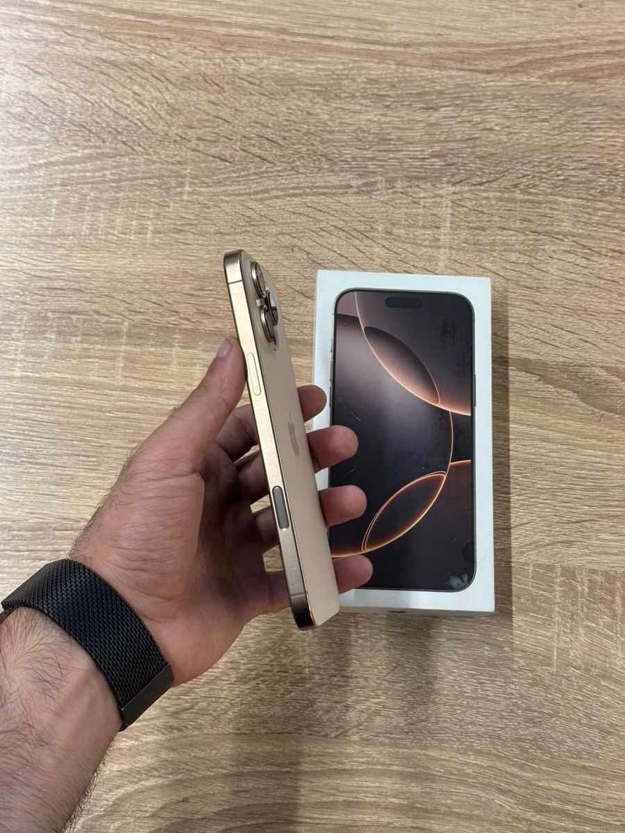 Apple iPhone 16 Pro Max Desert Titanium 256GB/8GB — Smartfonlar, Bakı (2)