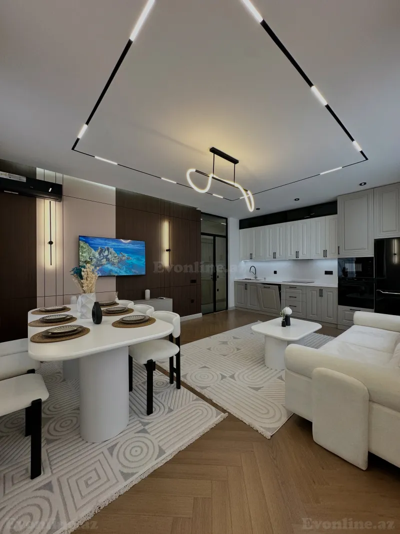 Satılır 3 otaqlı Mənzil Yeni tikili 93 m² Bakı, Xətai r., Xətai m — Mənzil, Bakı (3)