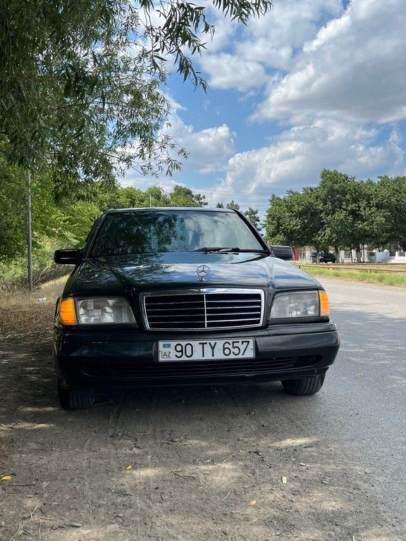 Mercedes C 180, 1.8 L, 1993 il, 506 430 km 90-TY-657 — Avtomobillər, Neftçala (3)