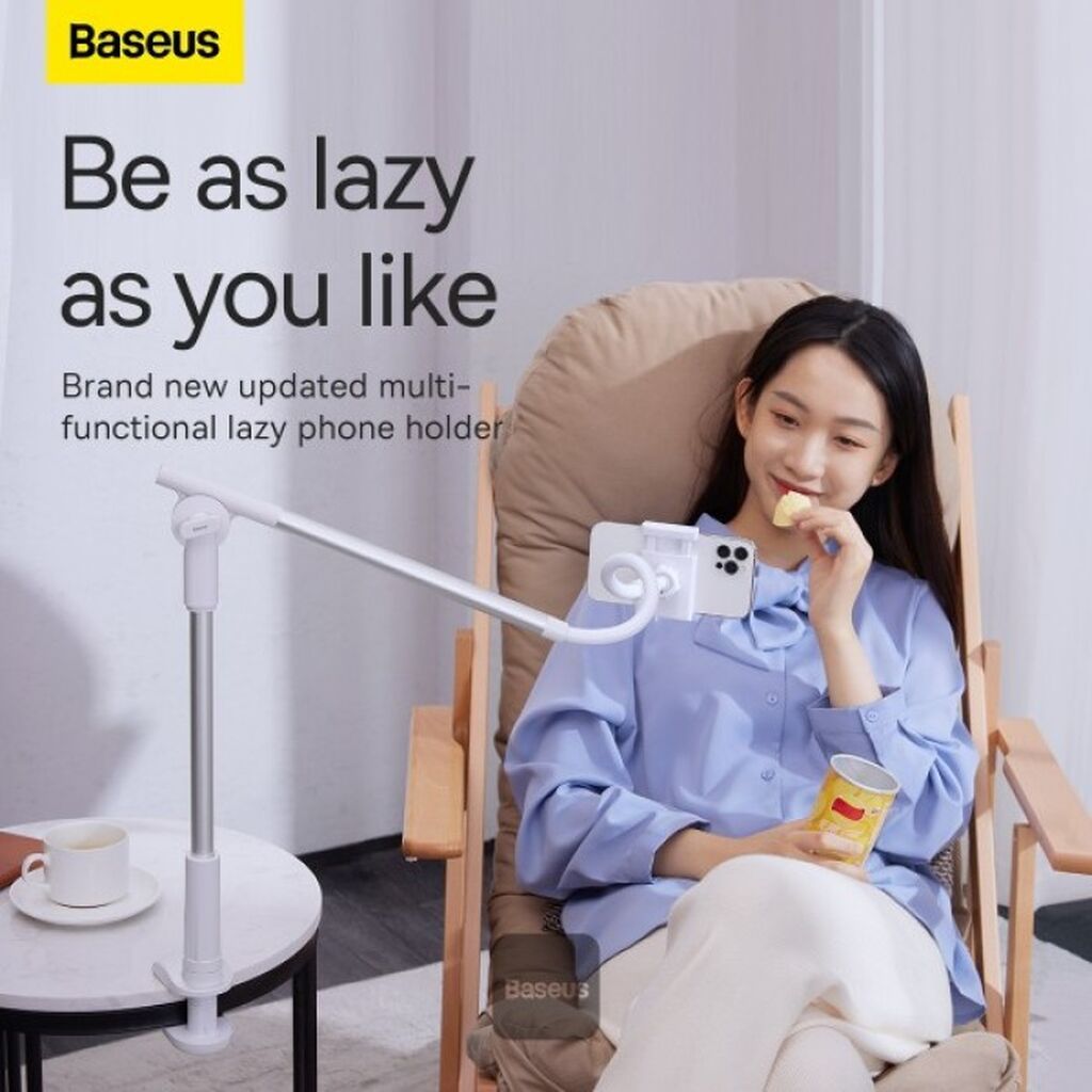 Baseus Unlimited Adjustment SULR-0S 360° Uzunqollu Telefon Tutacağı — Digər, Bakı