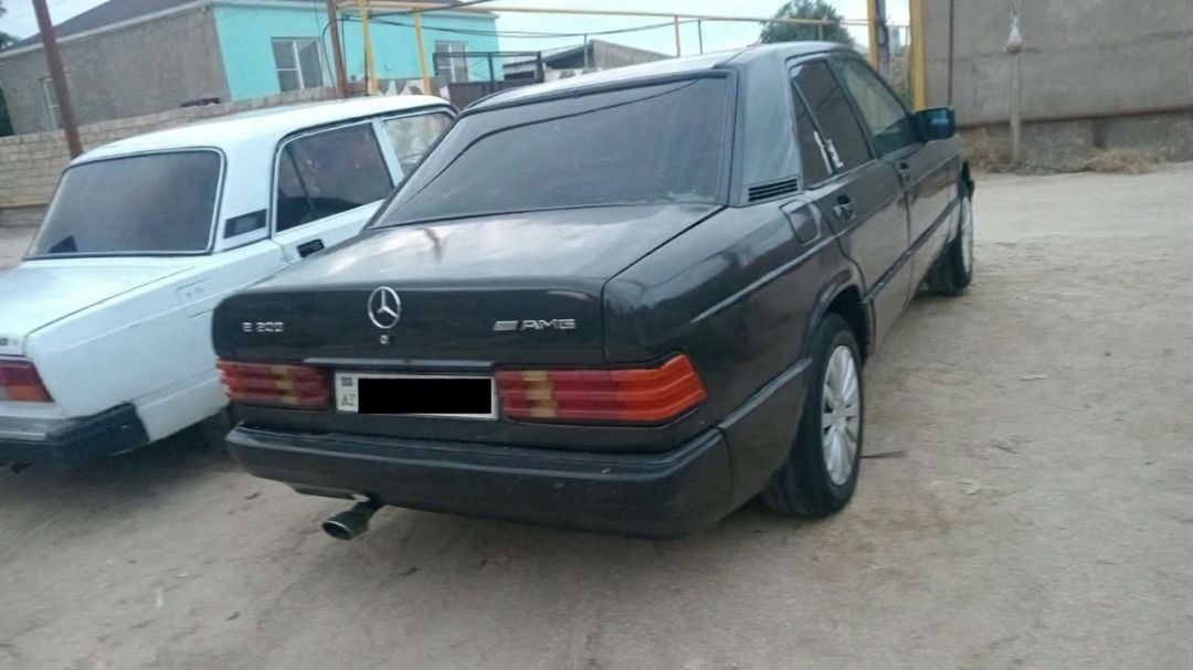Mercedes 190, 1993 il 77-ES-820 — Avtomobillər, Bakı (2)