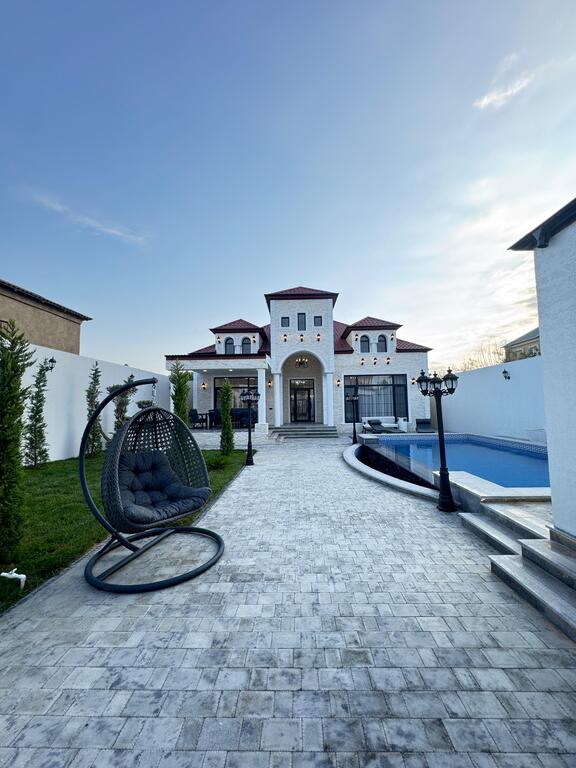 Satılır 5 otaqlı həyət evi/bağ evi 240 m² — Ev, villa, Bakı (2)