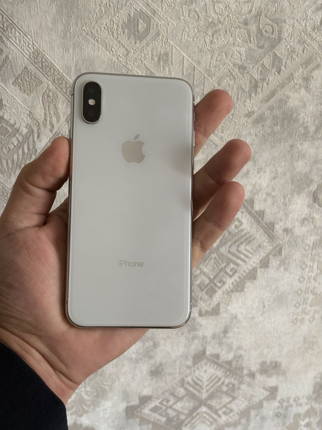 Apple iPhone X Silver 64GB/3GB — Smartfonlar, Bakı (2)