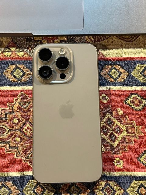 Apple iPhone 15 Pro Natural Titanium 128GB/8GB — Bakı