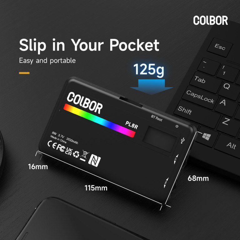 “Colbor PL8R Mark II” RGB video işığı — Foto və video texnikası, Bakı (11)