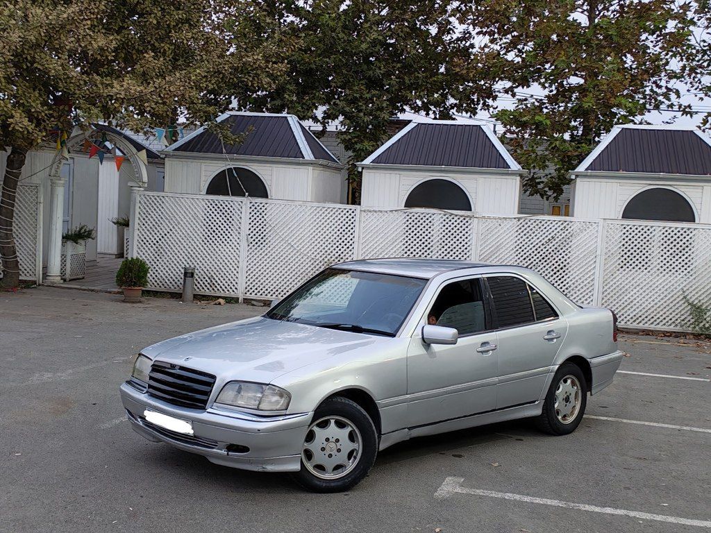 Mercedes C 220, 2.2 L, 1995 il, 242 050 km — Avtomobillər, Bərdə (8)