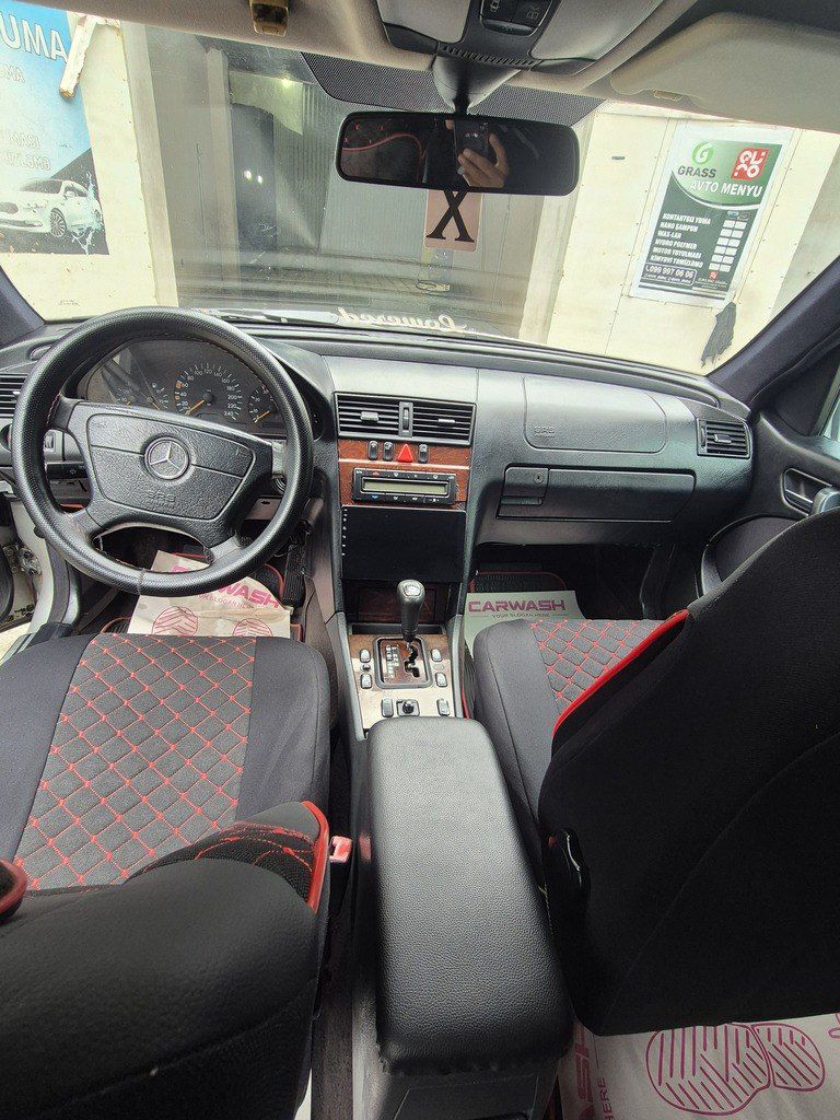 Mercedes C 200, 2.0 L, 1997 il, 250 000 km — Avtomobillər, Bakı (5)