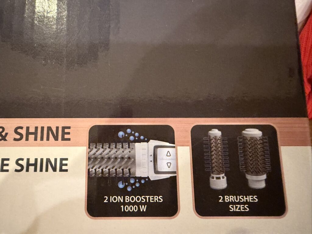 Saç üçün fırçalı fen (styler) - Güc: 1000 W - 2 Ion Boosters — Fən, Bakı