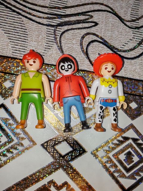 Playmobil üslublu 3 ədəd fiqur-set kinder - 1 fiqur: yaşıl — Bakı