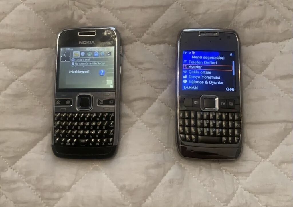 Nokia E‑seriyası qwerty klaviaturalı 2 telefon dəsti Model — Digər planşetlər, Bakı