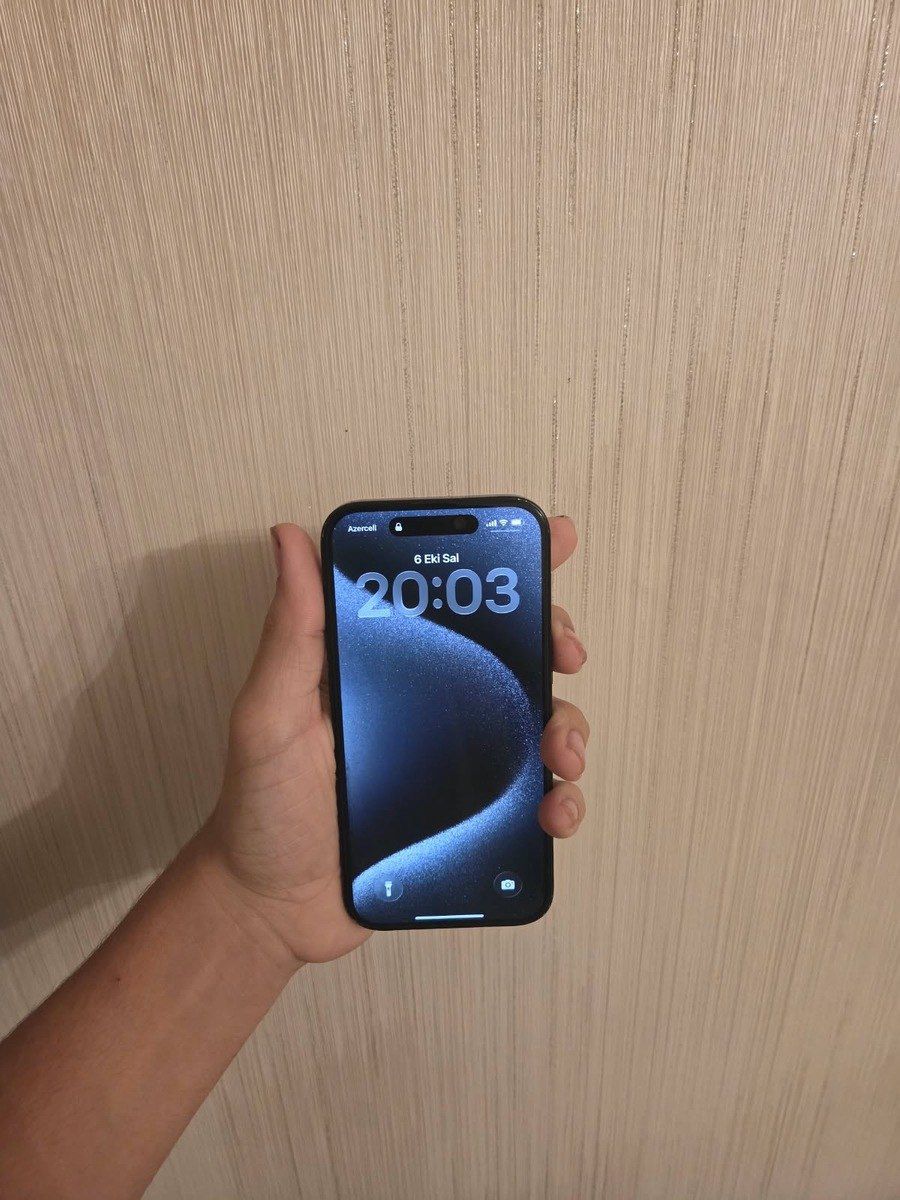 Apple iPhone 15 Black 128GB/6GB — Smartfonlar, Bakı