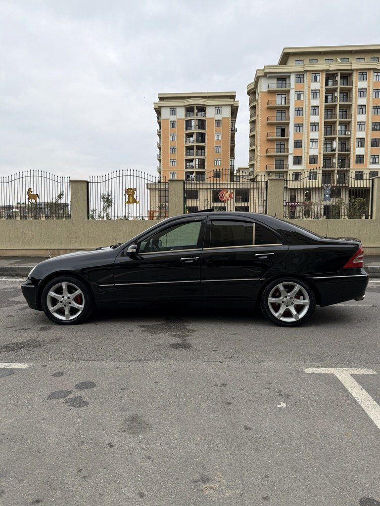 Mercedes C 240, 2.6 L, 2002 il, 295 781 km — Avtomobillər, Sumqayıt (9)