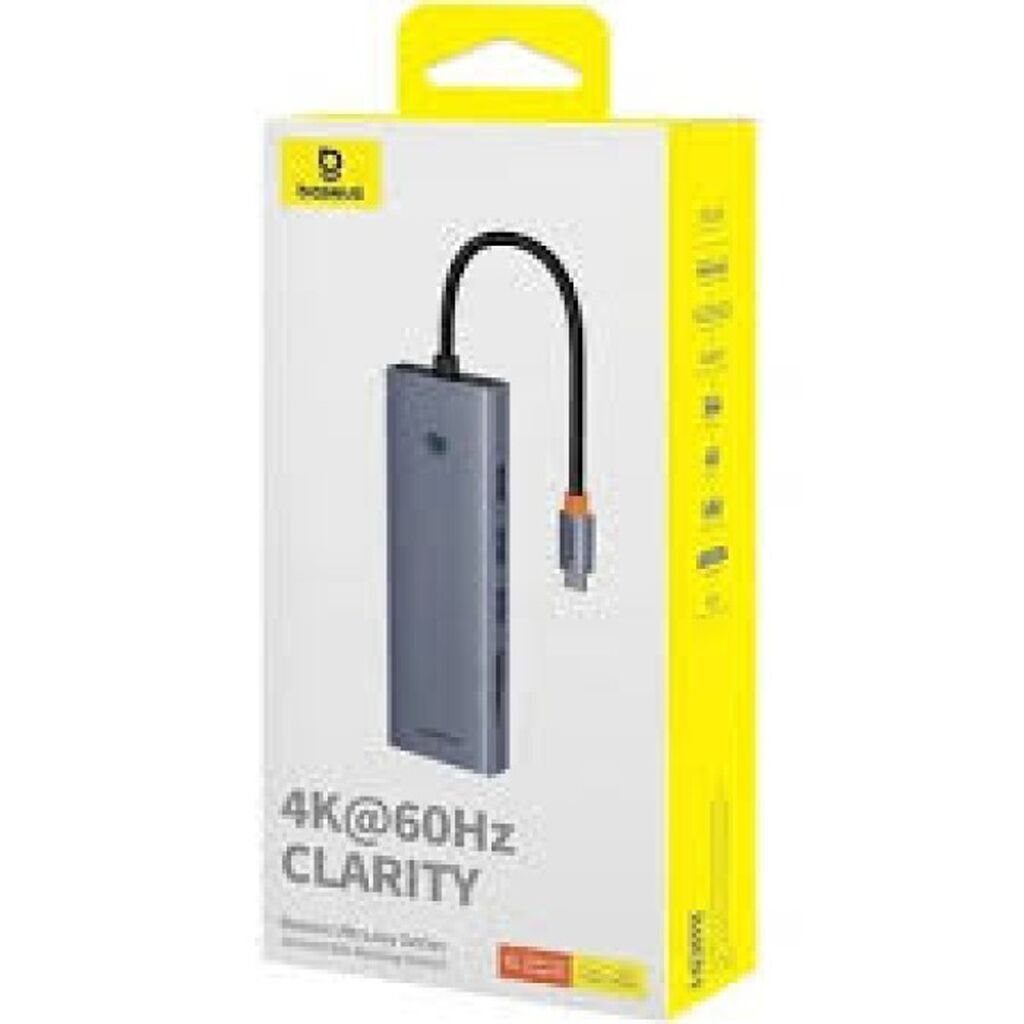 Baseus UltraJoy Series B0005280C811-00 — 10-portlu çoxfunksiyalı Usb‑c — Noutbuk aksesuarları, Bakı (3)