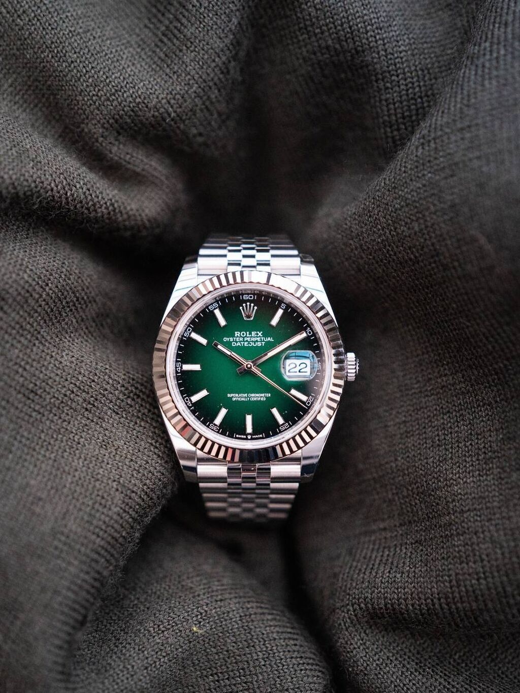 Yeni, Qol saatı, Rolex, rəng - Yaşıl — Qol saatları, Bakı (3)
