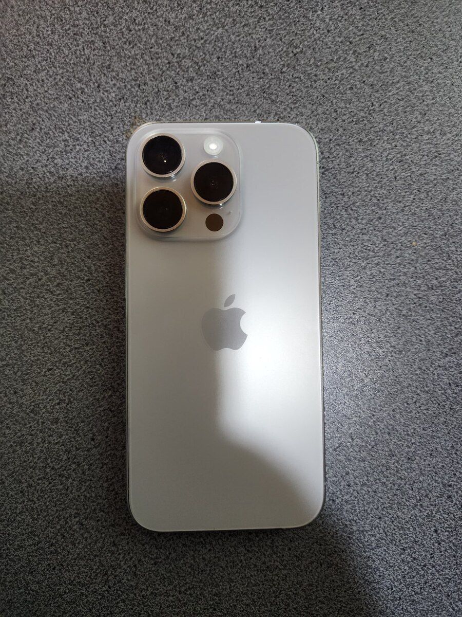 Apple iPhone 15 Pro Natural Titanium 128GB/8GB — Smartfonlar, Bakı