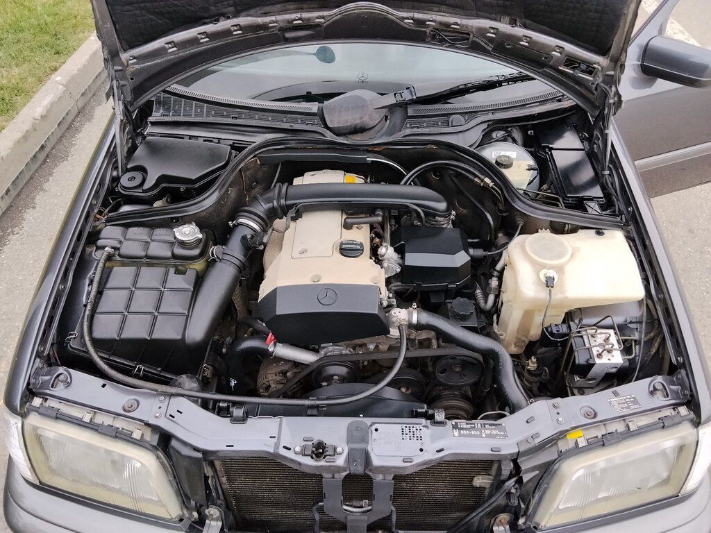 Mercedes C 200, 2.0 L, 1997 il, 360 789 km — Avtomobillər, Bakı (8)