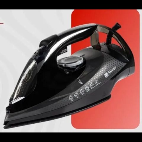 Silver SL-3347 Buxarlı Ütü Gündəlik geyimlər və ev tekstili üçün — Bakı