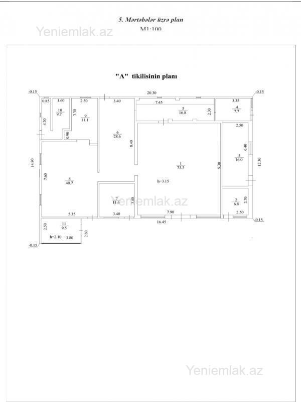 Satılır 11 otaqlı Obyekt, 232 m², 9-cu mikrorayon — Əmlak, Sumqayıt (3)