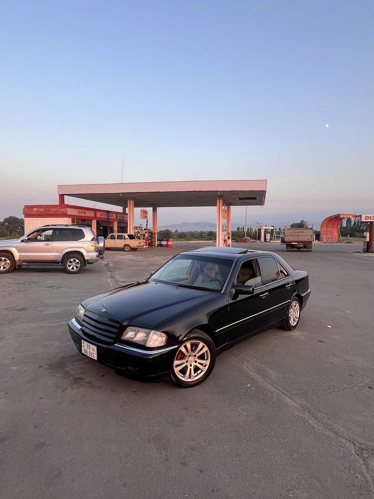 Mercedes C 230, 2.3 L, 1999 il, 300 000 km — Avtomobillər, Qazax (12)