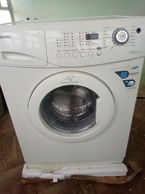 Paltaryuyan maşın Samsung, 5 kq, Təmirə ehtiyacı var, Avtomat, Qurutmasız, Kredit yoxdur, Ünvandan götürmə — 100 ₼ · Şabran · Çamaşır maşınları Paltaryuyan maşın Samsung, 5 kq, Təmirə ehtiyacı var, Avtomat, Qurutmasız, Kredit yoxdur, Ünvandan götürmə — Şabran