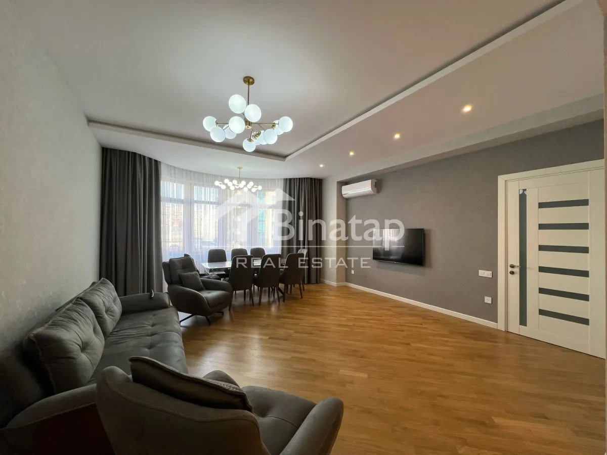 İcarəyə verilir 3 otaqlı yeni tikili 130 m², Sahil metrosu, Yasamal rayonu — 3 400 ₼ · 3 otaq · 130 m² · 6/12 mərtəbə · Bakı · Mənzil İcarəyə verilir 3 otaqlı yeni tikili 130 m², Sahil metrosu, Yasamal rayonu — Bakı