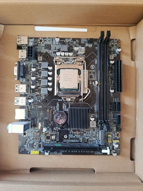 Материнская плата B250 + Intel Core i5-8500 — Bakı